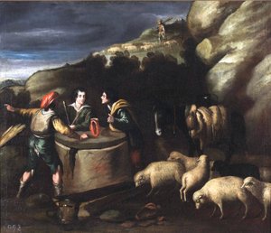 スペイン語：Jacob en el pozo