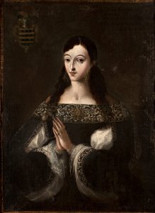 キャプテンバリオスの妻の肖像画 作： Pedro Ruíz Gonzalez