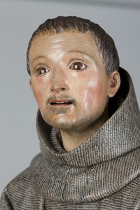 アルカラのサンディエゴ、1665-70年頃（ポリクロームウッド）