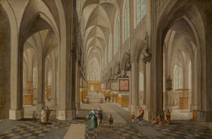  作： Peeter the elder & Vrancx Sebastian (1573-1647) Neeffs