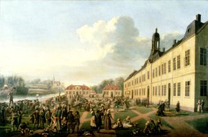 スヴァルツジョのハーベストビール 作： Pehr Hilleström