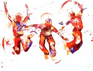 ジャンプ、2008年 作： Penny Warden