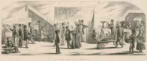 バーソロミューフェア、ロンドン：フェアの前の日曜日、グリニッジ 作： Percy Cruikshank
