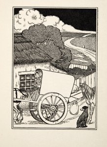 動物の百の逸話、パブからのキャリア犬。 1924 作： Percy J. Billingshurst