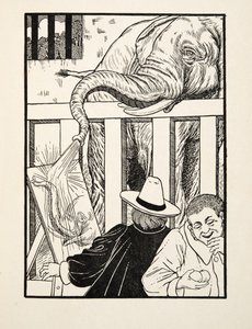 動物の百話、パブからのばかげた感覚。 1924 作： Percy J. Billingshurst