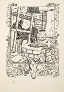 動物の百の逸話からの水を引く、パブ。 1924 作： Percy J. Billingshurst