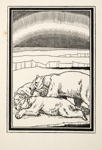 動物の百の逸話、パブからの母性の愛情。 1924