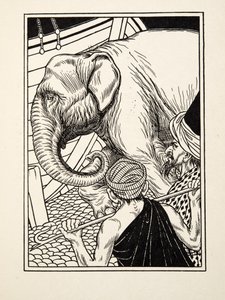 高貴な忍耐力、動物の百の逸話、パブ。 1924 作： Percy J. Billingshurst