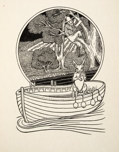 動物の百逸話、パブからキャッチキャッチ。 1924 作： Percy J. Billingshurst