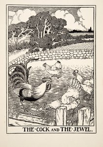 コックと宝石、イソップの百寓話、pub.1903