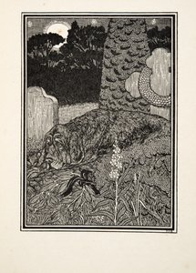 動物の百話、パブからのモンタルジの犬。 1924