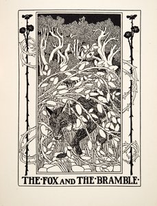 フォックスとブランブル、イソップの百寓話、pub.1903