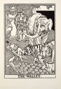 Fontaine Fables、pubのウォレット。 1905