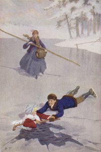 ルイーザ・M・オルコットによるリトル・ウィメンのイラスト（カラーリソ） 作： Percy Tarrant