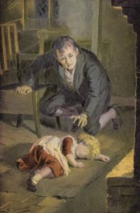 ジョージ・エリオットによるサイラス・マーナーのイラスト（カラーリソ） 作： Percy Tarrant