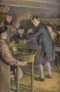 ジョージ・エリオットによるサイラス・マーナーのイラスト（カラーリソ） 作： Percy Tarrant