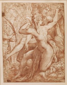 Vertumnus と Pomona、c。 1527年。