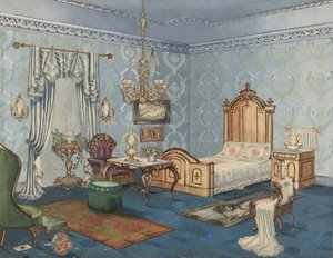 ベッドルーム、1882年、c。 1941年。