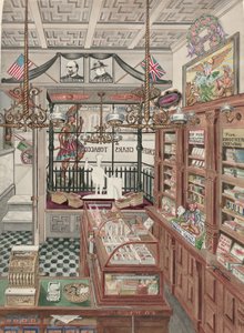シガーストア、1901 作： Perkins Harnly