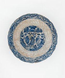 料理、イラン、サファヴィー朝時代（セラミック） 作： Persian School