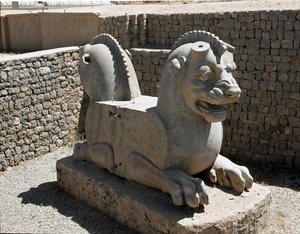 ライオン型プロトーム 紀元前6世紀 作： Persian School