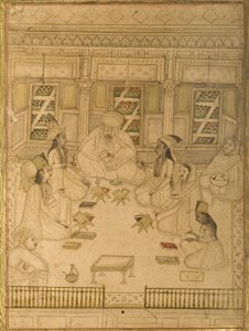 サディのグリスタンの原稿、1787 作： Persian School