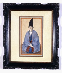 若いカジャール王子の肖像、c.1850