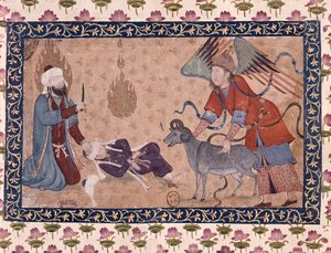 アブラハムの犠牲 作： Persian School