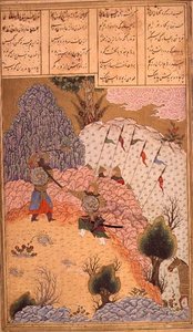 兵士の戦い 作： Persian School