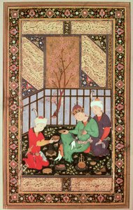 茶道、1560-70 作： Persian School