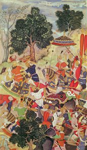 バカドゥールカーンの捕獲 作： Persian School