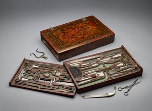 聖家族を描いた道具立て、1830年頃（ミクストメディア 作： Persian School