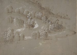 風景のレクト、風景の裏面、1489-90。