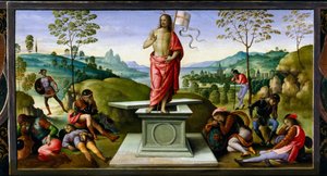 「キリストの復活」、1495