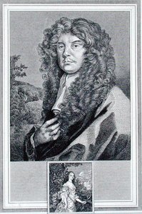 J.コーナーによる「自画像」（エングレービング） 作： Peter (after) Lely