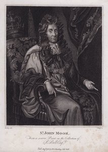 サー・ジョン・ムーア（イギリスの政治家、国会議員、ロンドン市長）（彫刻作品 作： Peter (after) Lely