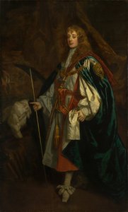 チャールズ・スチュアート、第3代リッチモンド公、第6代レノックス公（1639-1672）、1661年頃（キャンバスに油彩） 作： Peter (and studio) Lely