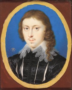 Edmund Waller（水彩・ベラム 作： Peter Oliver