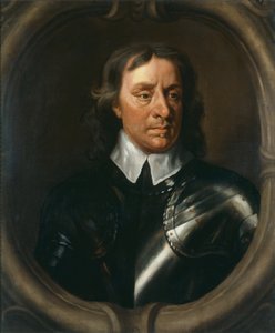オリバー・クロムウェル、c.1653-55（キャンバスに油彩） 作： Peter (studio of) Lely