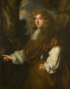 ジェントルマンの肖像 作： Peter (studio of) Lely