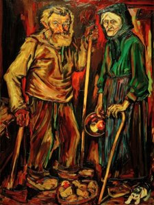 私の両親 作： Peter August Böckstiegel