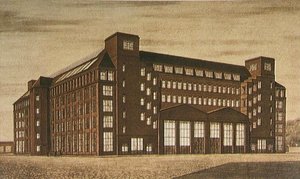AEGハイテンションファクトリー、ベルリン 作： Peter Behrens