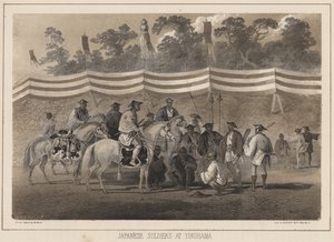 移民の日本兵、サロニーウント社によるリソ、1855年（クロモリト）
