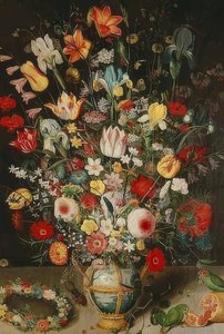 花と花瓶。 1620年頃 作： Peter Binoit
