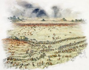 ヘイスティングスの戦い、1066 c1990-2010 作： Peter Dunn