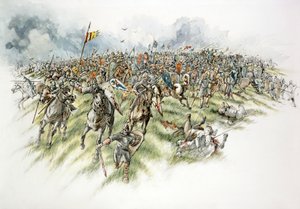 ヘイスティングスの戦い、1066 c1990-2010 作： Peter Dunn