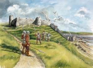 ベリック城、16 世紀、1990～2010 年頃 作： Peter Dunn