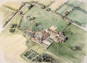 Lanercost 修道院、カンブリア、c1996-c2006 作： Peter Dunn