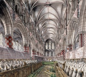 リヴォー修道院、13世紀、1990～2010年頃 作： Peter Dunn