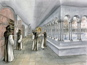 リヴォー修道院、13世紀、1990～2010年頃 作： Peter Dunn